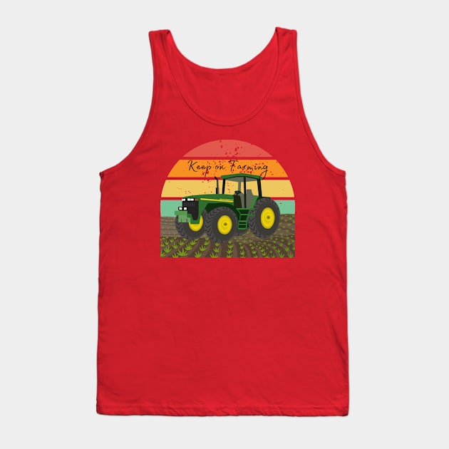 Tractor John deere Tank Top by Country merch